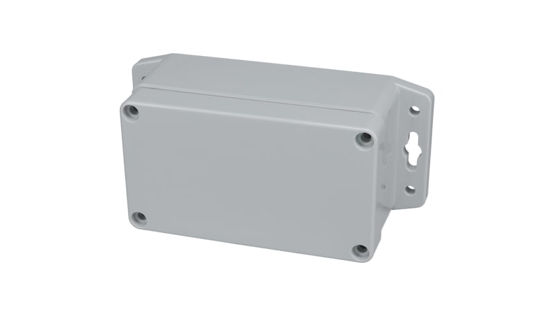 Bud Industries PN-1322-AMB Enclosure,IP68, NEMA, 6P, Polycarbonate ...