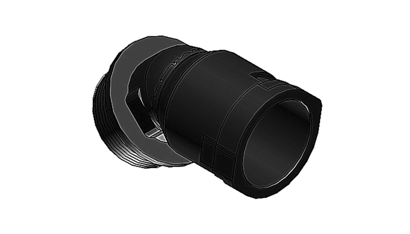 PMA Conduit & Fittings by ABB ALAD-P366 LAD Connector 45Deg Elbow, PG ...