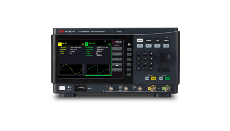 Keysight Technologies EDU33212A Function Generator, 2 Channel, 20 Mhz ...