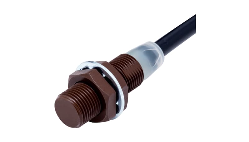Omron Automation E2EW-QX7B1T12 2M Inductive Proximity Sensor, 3-wire DC ...