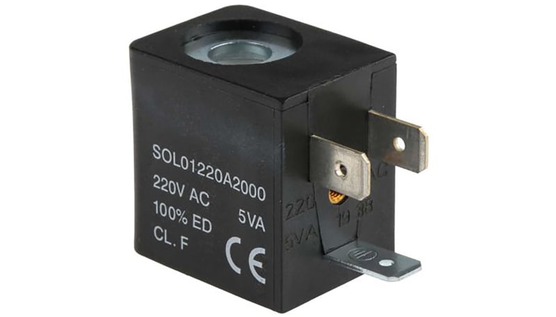 RS PRO 1762118 SOLENOID COIL 220V AC 5VA