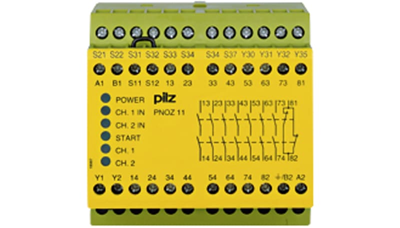 PILZ PNOZ 16 24VAC 24VDC 2N/O SAFETY RELAY - PLATINUM INTERNATIONAL PILZ PNOZ 16 24VAC 24VDC 2N/O SAFETY RELAY - PLATINUM INTERNATIONAL