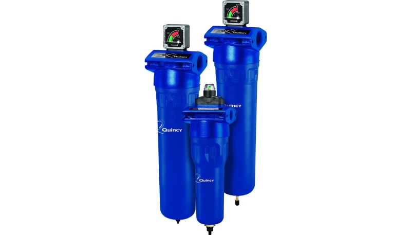 Quincy Compressor QMF 15 Air Filter, 15CFM, Micronic