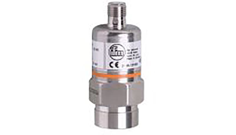 ifm efector PA3220 Pressure Transmitter, 0 to 400 bar, G 1/4 Internal ...