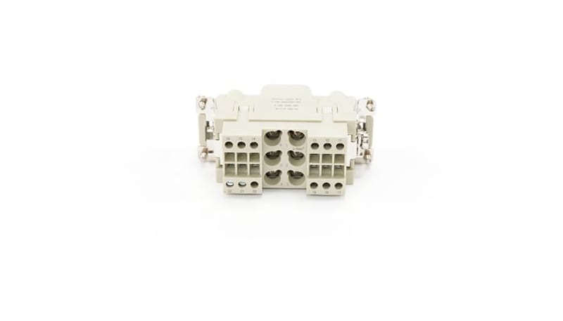 RS PRO 2084558 Male Heavy Duty Power Connector Insert 6 + 12 Position ...