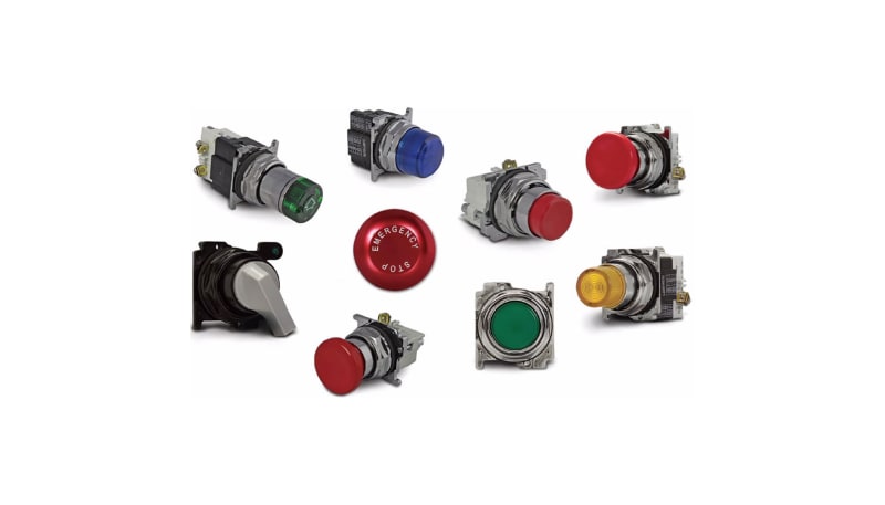Eaton - Cutler Hammer 10250T963C49-3 IL PUSH-PULL MA/MO 120VX B 2NC