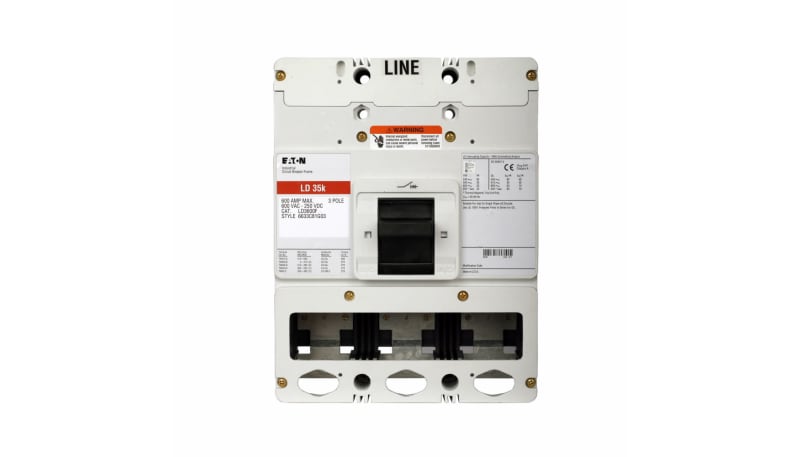 Eaton - Cutler Hammer HLDB3600FT36W HLDB 65KA 3P BRKR W/ 310+ ETU 600A LSIG
