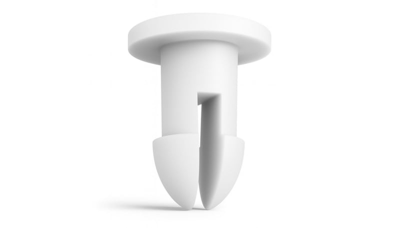 Essentra Components 27PIF0093 Push In Fastener, .242