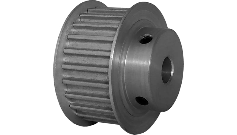 B&B Manufacturing 24-5M15M6FA8 Timing Pulley, Flanged, 8mm ID, 24 Teeth ...