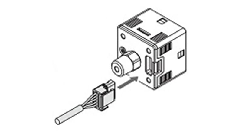 SMC Corporation ZS-46-5F LEAD WIRE 2M 5-CORE WATER PROOF (IP65)
