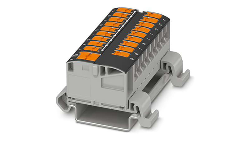 Phoenix Contact 1019562 PTVFIX 6/18X2,5-NS35A BK
