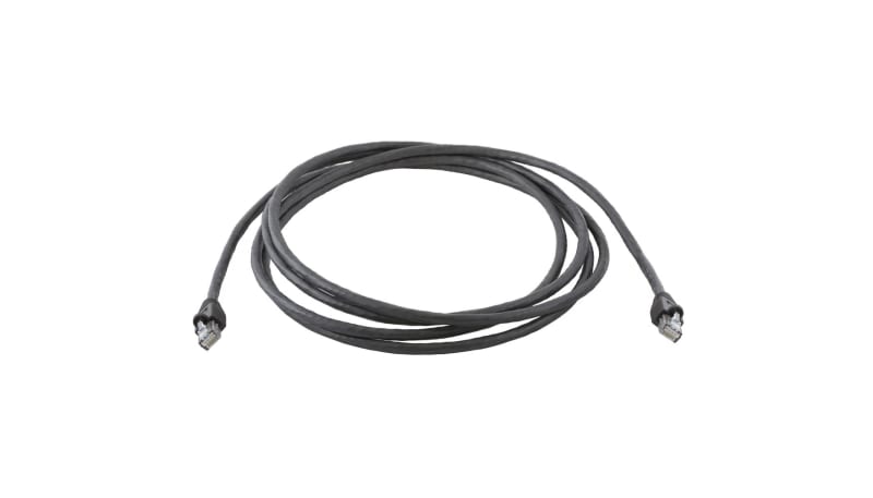 Hubble Rj45 Hubbell Wiring Device-Kellems HI630AA P CORD, HI IMPACT,6,BK,RJ45 RJ45,30ft