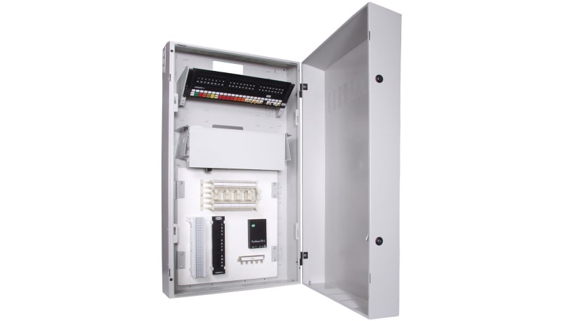 Hubbell Wiring Device-Kellems IDF24 CAB, REM EQUIP,IDF,24inchH,LT GY