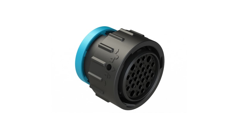 Amphenol Sine Systems AHDP06-24-27SR-BRA 27 Position Plug, Socket ...