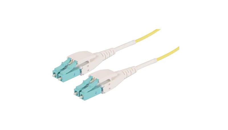 L-com FODULC-SNG-6M 9/125Singlemode Fiber Optic CableDual ULC / Dual ...