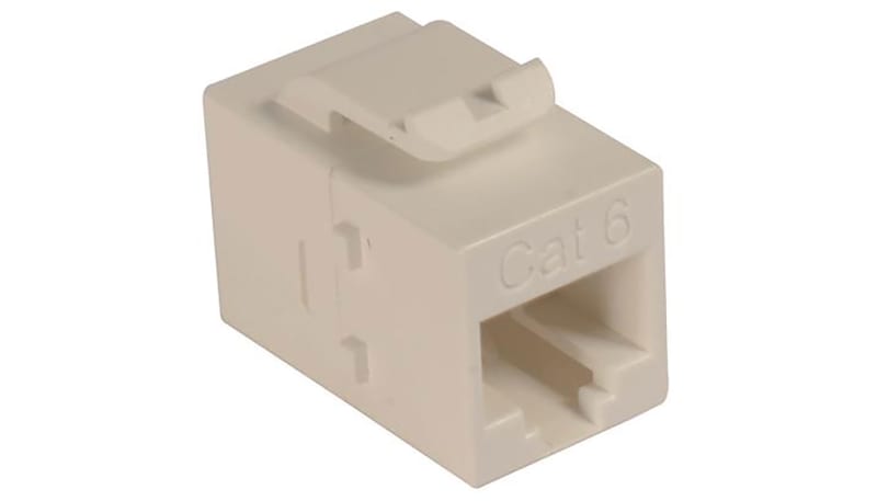 L-com TDG1026KC5-MINI Cat5e Mini Coupler Unshielded RJ45 (8x8) Keystone ...