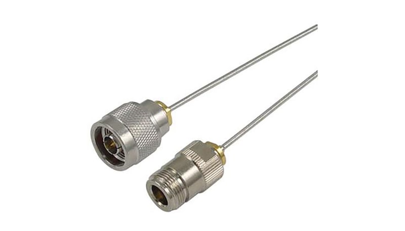 L-com CA-085FNMNF018 .085 Formable N-Male to N-Female18 inch-