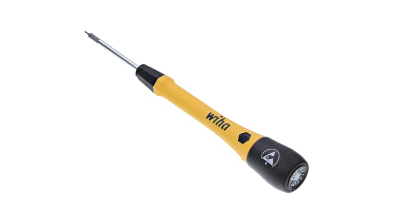 Tournevis De Précision Wiha PicoFinish – Embout Hexagonal 0,7 Mm, Anti-ESD, Longueur 40 Mm
