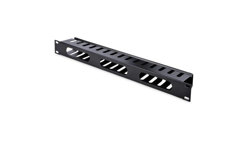 StarTech.com CMDUCT1UX2 Horizontal Finger Duct Rack Cable Management ...