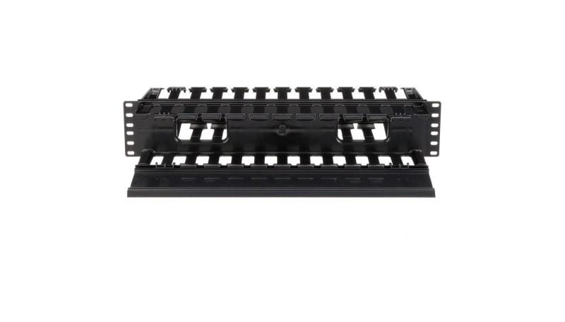 Panduit WMP1E PatchLink Horizontal Dual Sided Manager, 2RU, 8.9 in. Depth