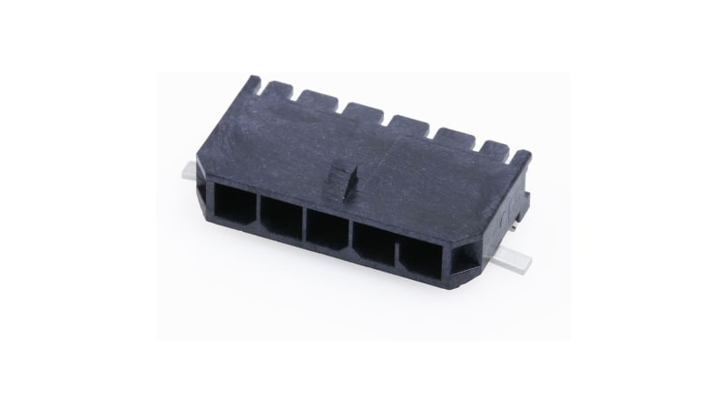 Molex Incorporated 218989-0500 Micro-Fit Right-Angle Header, Surface ...