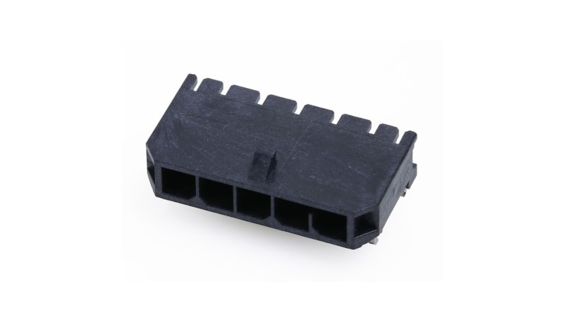 Molex Incorporated 218989-0310 Micro-Fit Right-Angle Header, Surface ...