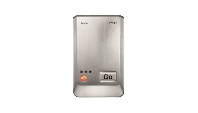 Testo 0572 1763 Testo 176 T3 4-Channel Temp Logger In Metal Housing W/4 ...