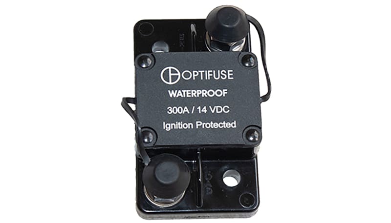 OptiFuse 351100 Automotive Circuit Breaker, High Amp, Automatic Reset ...