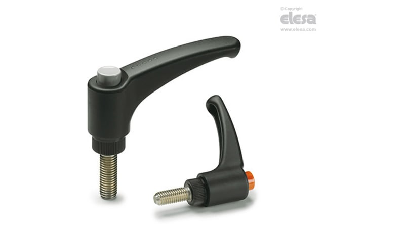 Elesa USA 90235916-C5 ERX.95 SST-p-1/2-13x1-C5, Adjustable handles ...