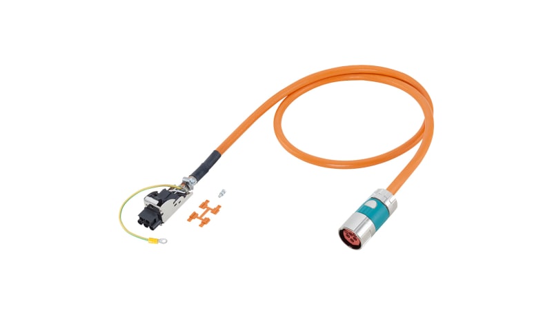 Siemens 6FX50025DS211AF0 POWER CABLE,PREFAB,MC500,5M