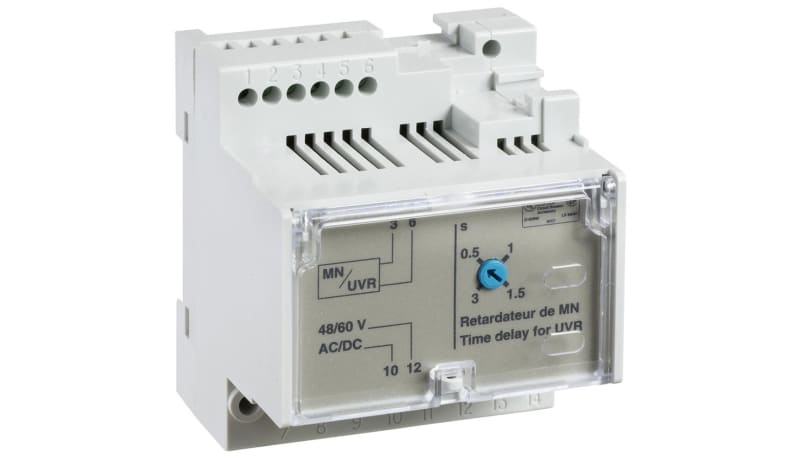 Schneider Electric 33681 MN delay unit,adjustable time delay 0.5s/3s ...