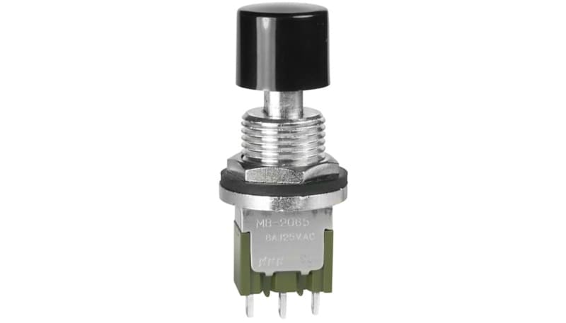 Sierra Marine ON/OFF Turn Style Boat Switch – Non-Illuminated, Black, Made In USA, Part 1055160