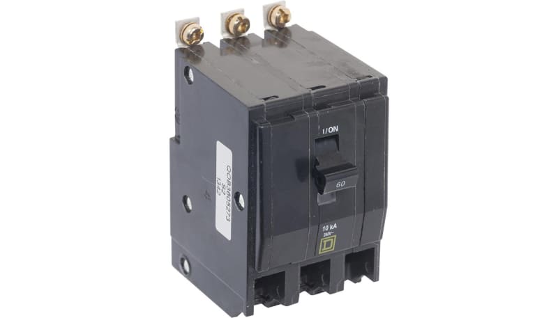 Square D QOB370VH5273 Mini circuit breaker, QO, 70A, 3 pole, 120/240VAC ...