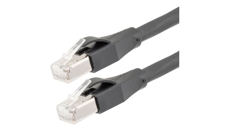 L-com TMD22014014049-008F RJ45 C6 SF/UTP LSZH BLK 008F
