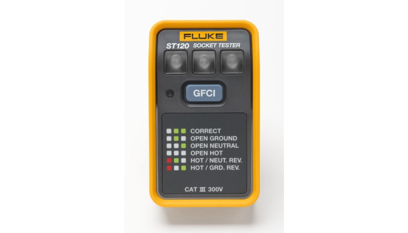 Fluke ST120+ GFCI Socket Tester with Beeper