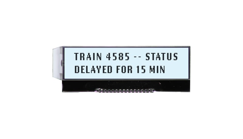 Newhaven Display International NHD-C0220BA-FSW-FTW Display, 2 x 20 ...
