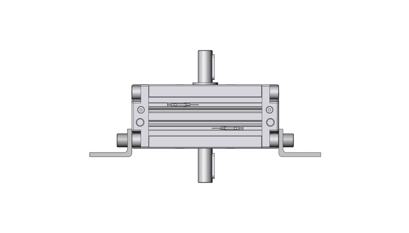SMC CYLINDERS CDRA1LY63-100CZ-M9BSDPC ROTARY ACTUATOR, RACK & PINION ...