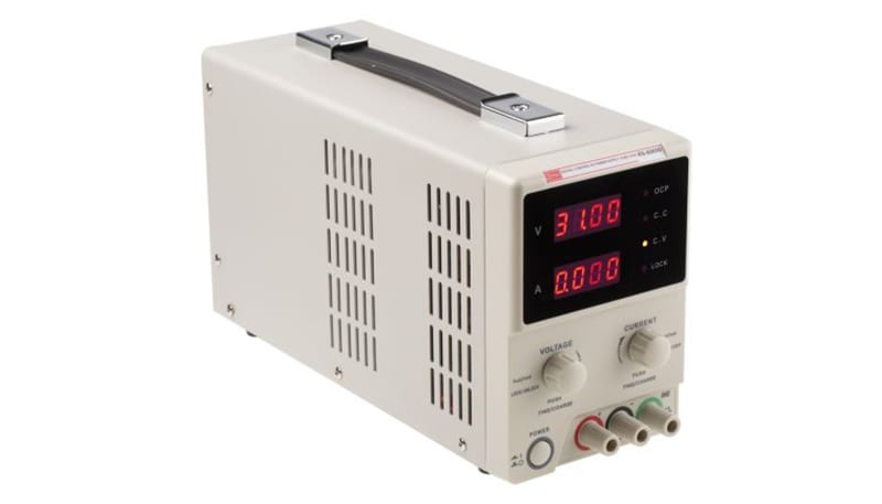 RS PRO 1757366 0-60V, 0-5A, DIGITAL CONTROL DC POWER SU