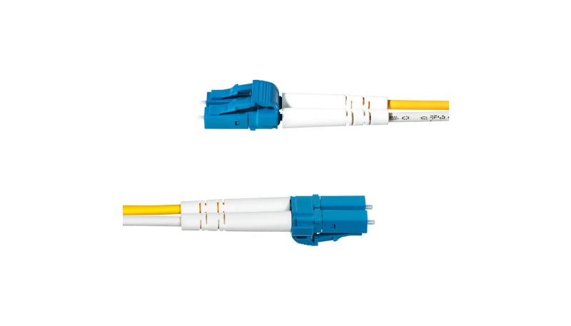 Plug Color Code Yellow StarTech.com SMDOS2LCLC7M Single Mode Duplex Fiber Cable, OS2, LSZH, LC ...