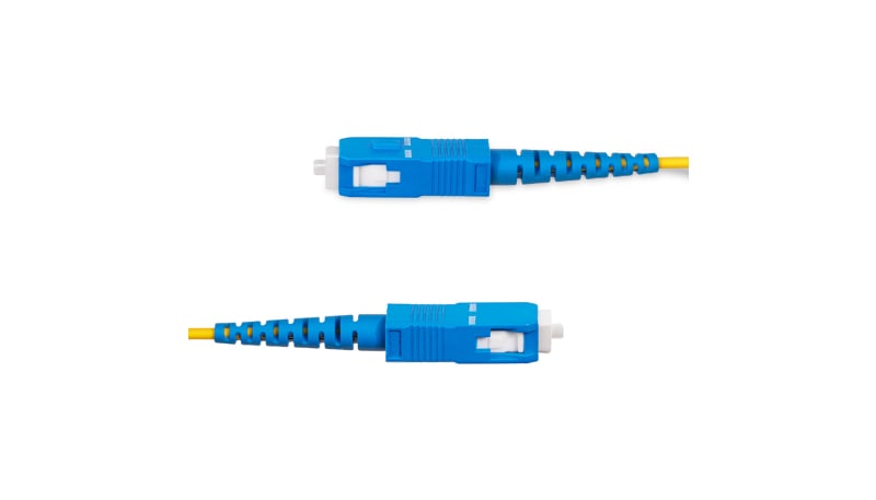 StarTech.com SPSMSCSC-OS2-100M Single Mode Simplex Fiber Cable, OS2 ...