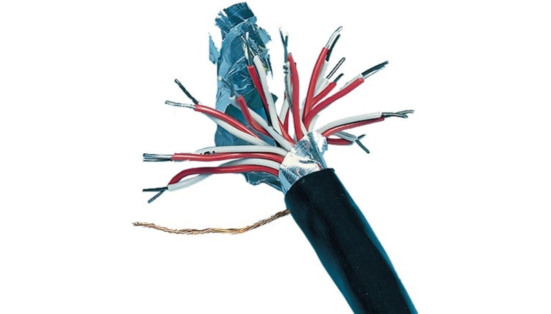 Omega Engineering 4KX24SPP-250 Multuipair Thermocpuple Extension Cable ...