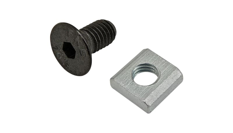 80/20 Inc. 75-3572 M5 X 10MM FHSCS W/ THREADED PLATE