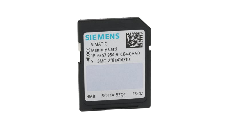 Siemens 6ES79548LC040AA0 SIMATIC S7, memory cards for S7-1x 00 CPU