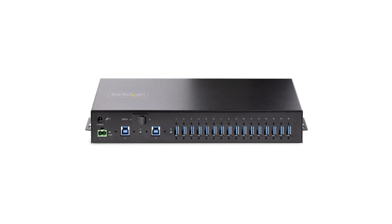 StarTech.com S5G16AINDS-USB-A-HUB Industrial USB 5Gbps Hub w Power ...