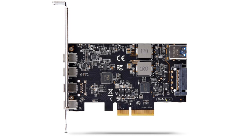 StarTech.com PS4C3IA3-USB-C-CARD USB PCIe Card, 5-Port, USB 3.2 10Gbps ...