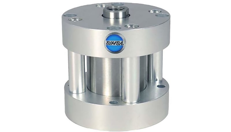 Bimba FM-125101.6 Cylinder, metric Flat One, dbl act,101mm Bore ...