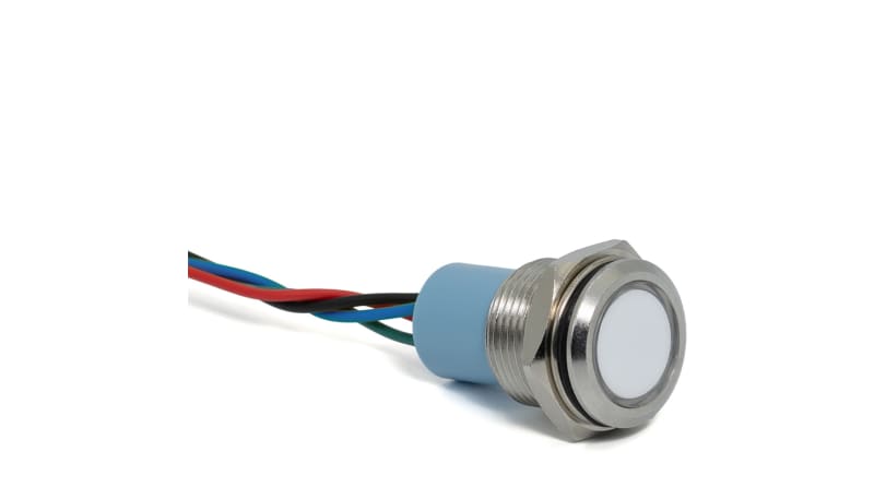Dialight 625-1123-307F LED, 625 Panel Mount Indicator, 12MM, Red/Green ...