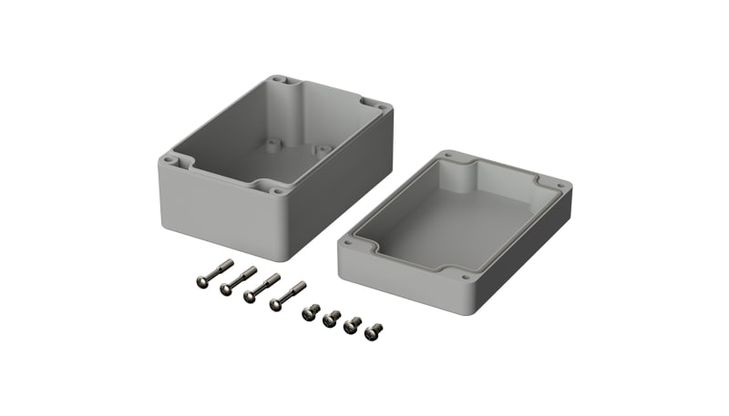 Bopla (Phoenix Mecano) 03217000 Enclosure, Euromas ABS, 120 X 122 X ...