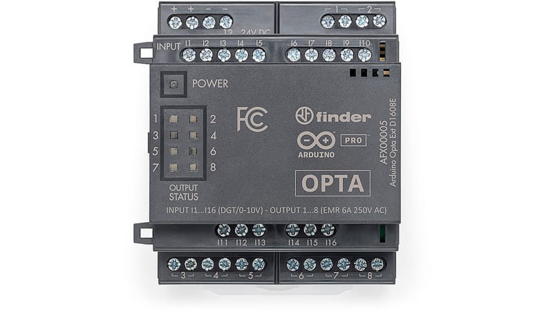 Arduino AFX00005 Opta Ext D1608E (with Electromechanical Relays ...