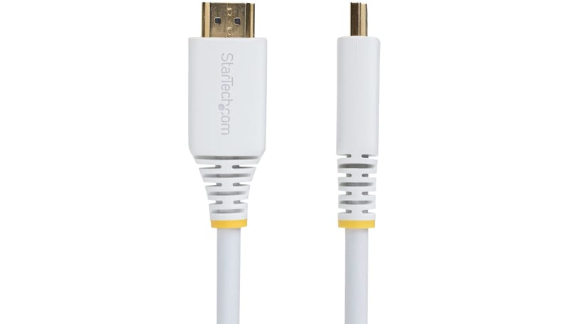 StarTech.com HDMI2-CABLE-4K60-6FW HDMI Cable, Braided Aluminum-Mylar ...